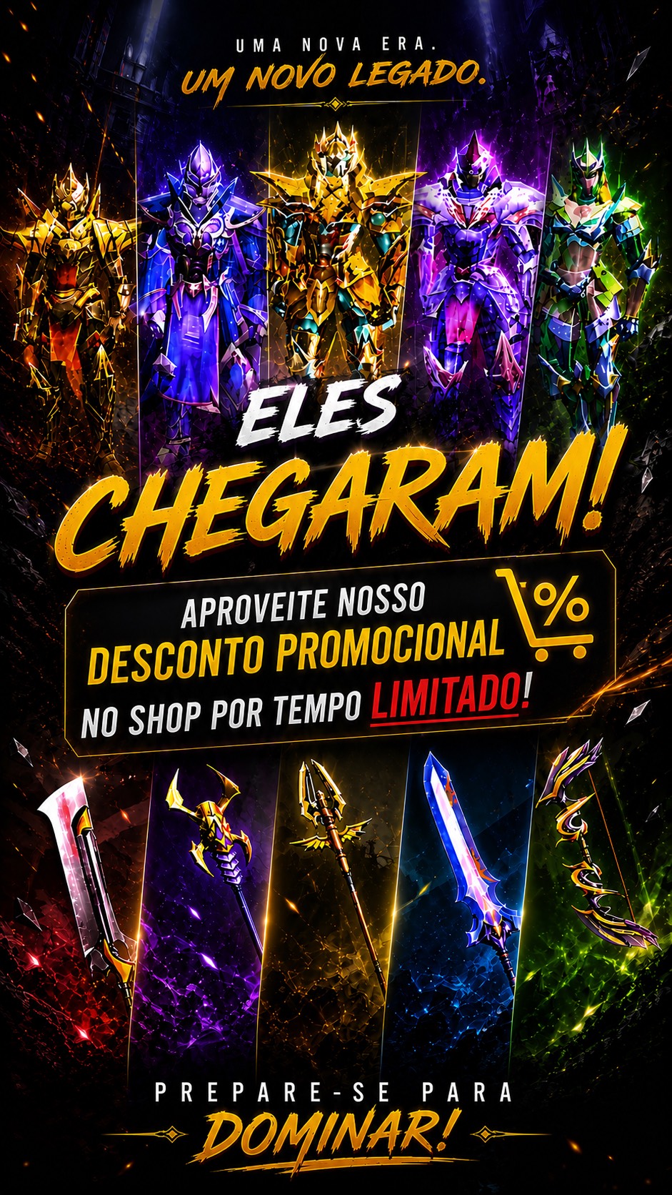 Sets e Armas Inéditos — MU World