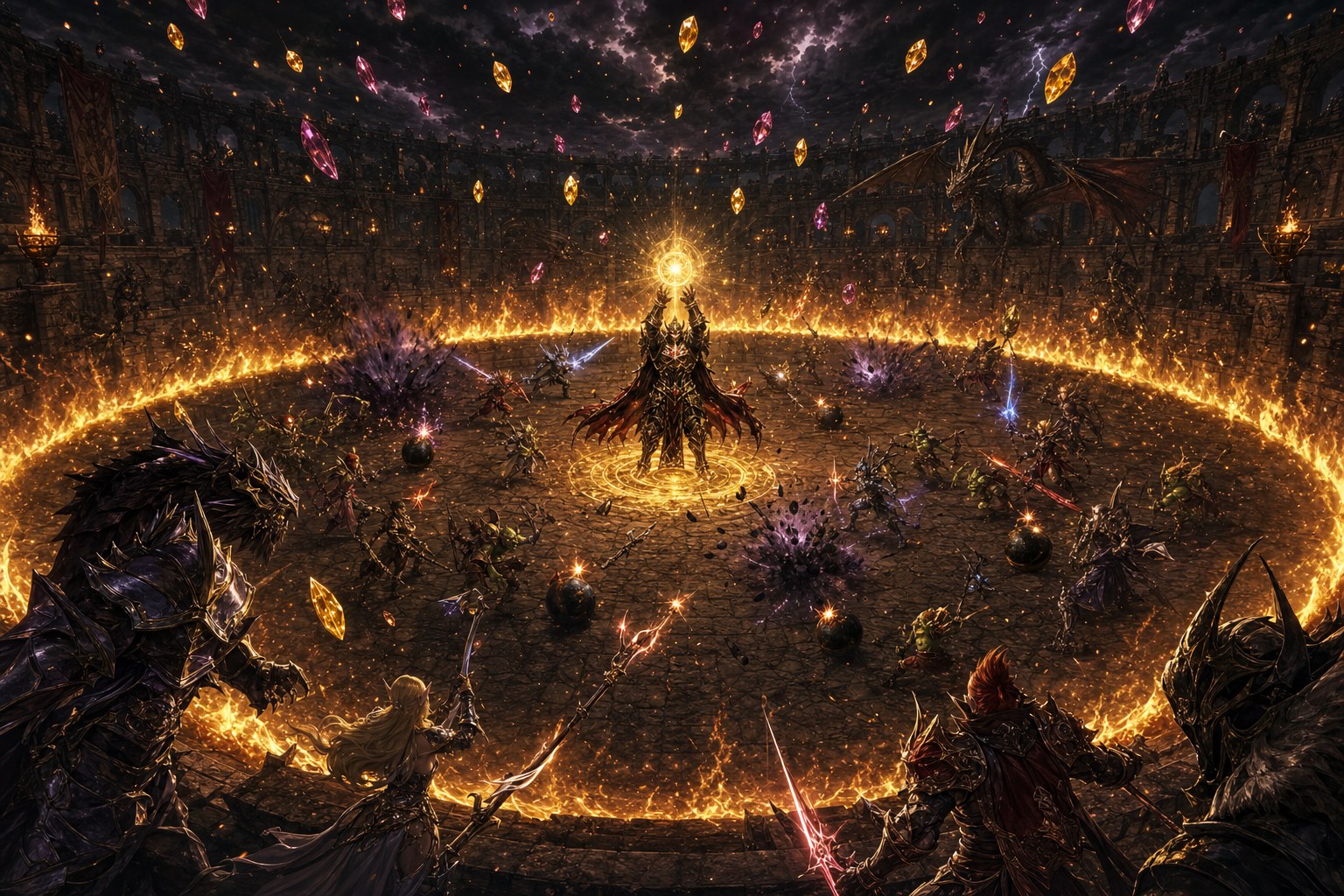 Evento Matança — o caos no pit da Arena do MU World